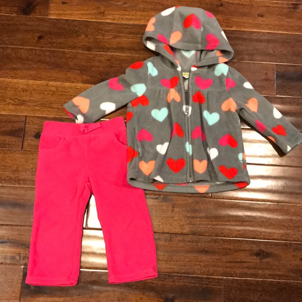 Crazy 8 toddler girl fleece bundle